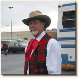 Bob at the Bellevue Christmas Parade