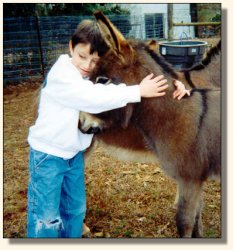 Tyler gives Abby a hug.